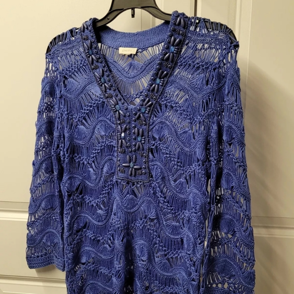 Chico's Women's Sweater Size: Medium - Picture 1 of 11